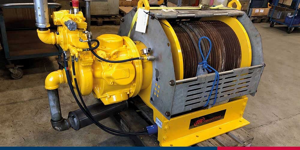 Air winch inspection | © CERTEX Danmark A/S