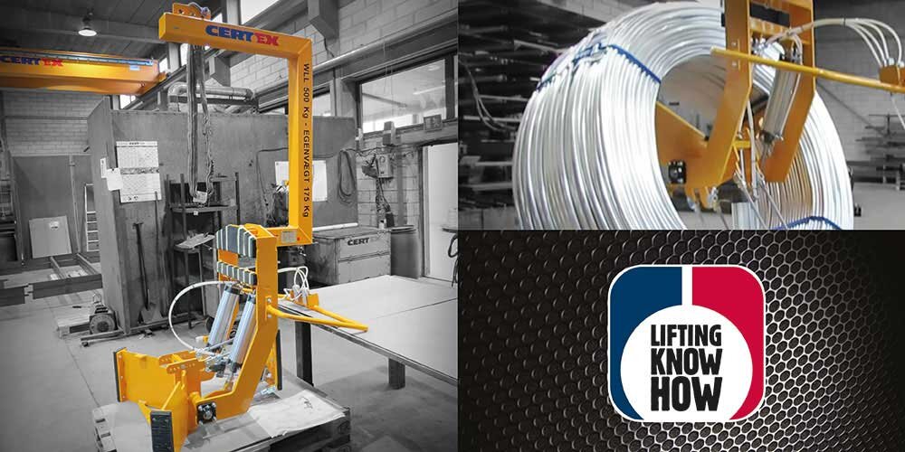 Coil Lifter | © CERTEX Danmark A/S Special designet Coil Lifter | © CERTEX Danmark A/S