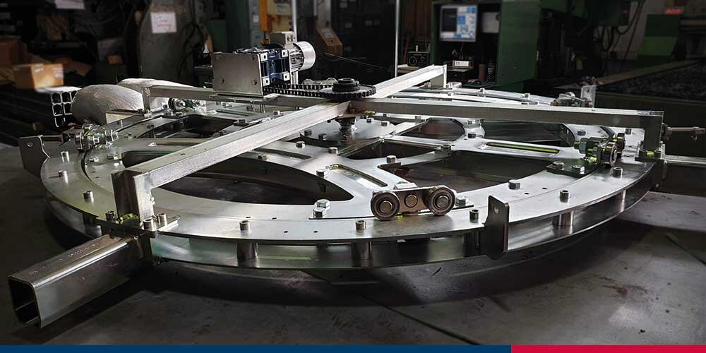 Drejeenhed / turn table switch | © CERTEX Danmark A/S
