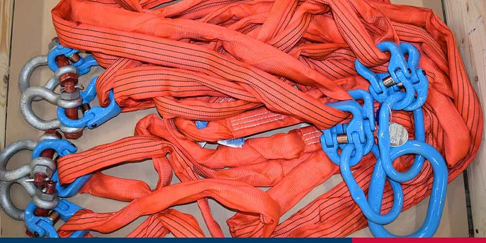 Anvendelse af tekstile sling | © CERTEX Danmark A/S Tips til sikker anvendelse af løfteslings med rundsling eller båndstropper | © CERTEX Danmark A/S