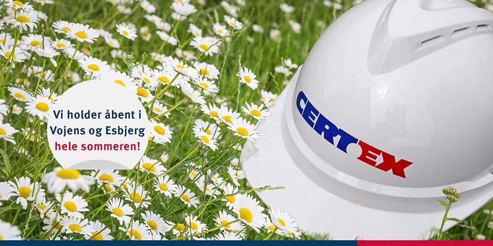 Sommerferie åbent | © CERTEX Danmark A/S Sommerferie åbent 2020 | © CERTEX Danmark A/S