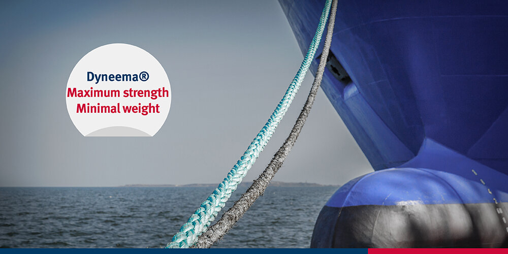 Dyneema® rope for use in marinas