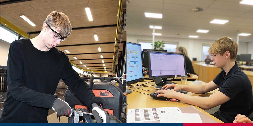 Praktikanter hos CERTEX Danmark A/S | © CERTEX Danmark A/S