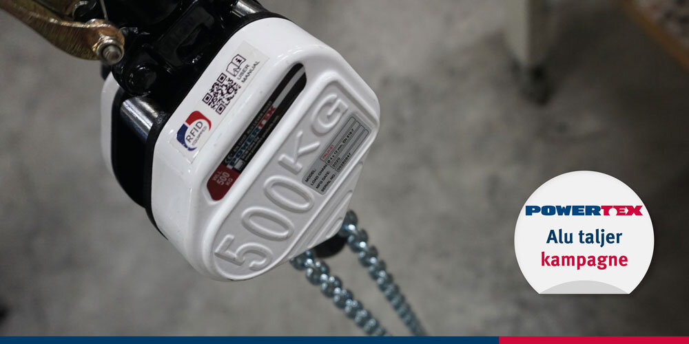 Powertex alu taljer kampagne | © CERTEX Danmark A/S Powertex alu taljer kampagne | © CERTEX Danmark A/S