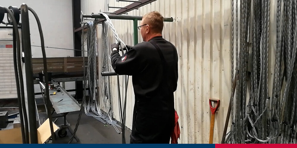 © CERTEX Danmark A/S Fladflettede wirestropper | © CERTEX Danmark A/S