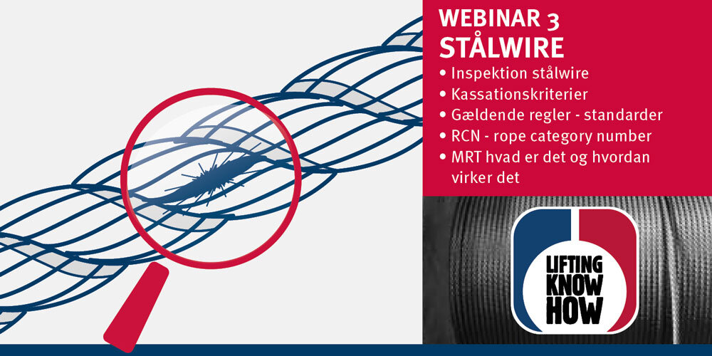 Webinar 3 - kassation og inspektion af stålwire | © CERTEX Danmark A/S Webinar 3 - kassation og inspektion af stålwire | © CERTEX Danmark A/S