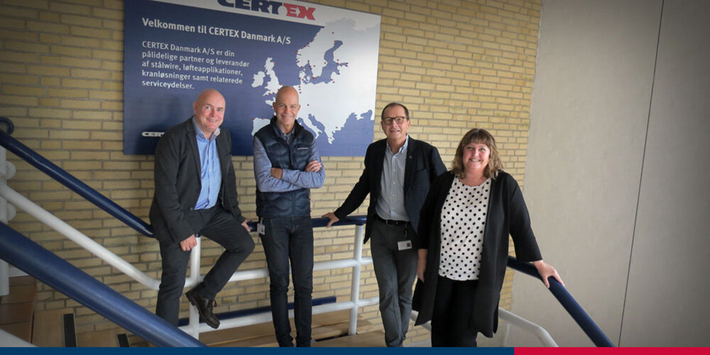 © CERTEX Danmark A/S Mayor of Haderslev on Walk-and-Talk visit | © CERTEX Danmark A/S