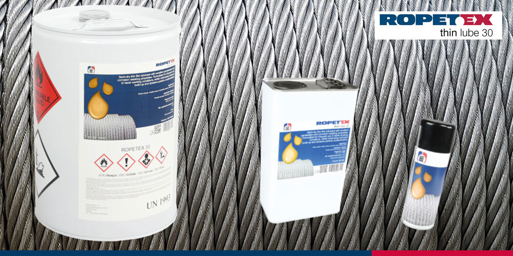 Ropetex thin lube 30 lubricant for steel wire rope