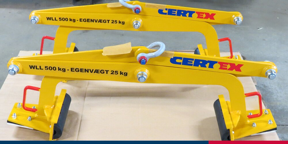 Tang for betonelementer | © CERTEX Danmark A/S Tang for betonelementer | © CERTEX Danmark A/S