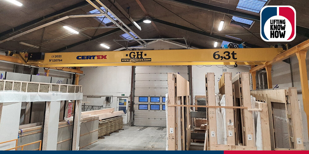 Traverskran til Leth Beton A/S | © CERTEX Danmark A/S Traverskran til Leth Beton A/S | © CERTEX Danmark A/S