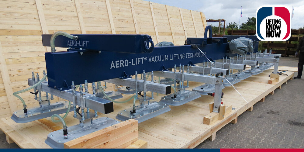 © CERTEX Danmark A/S 16 ton vacuum lifting beam | © CERTEX Danmark A/S