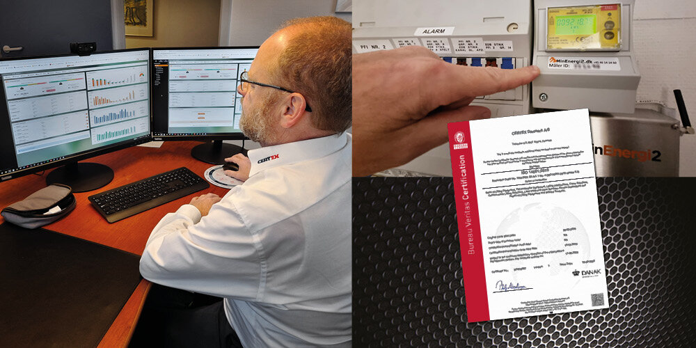 © CERTEX Danmark A/S New ISO 14001 certificate with executive order no. 1064 (ISO 50001:2018 clause 6.3) | © CERTEX Danmark A/S