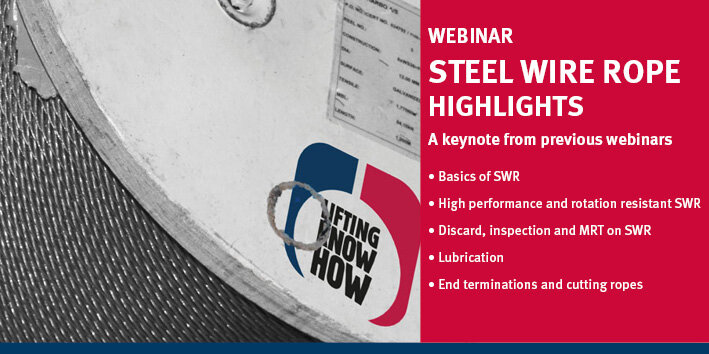 Webinar 6 highlights | © CERTEX Danmark A/S Webinar - highlights steel wire rope | © CERTEX Danmark A/S