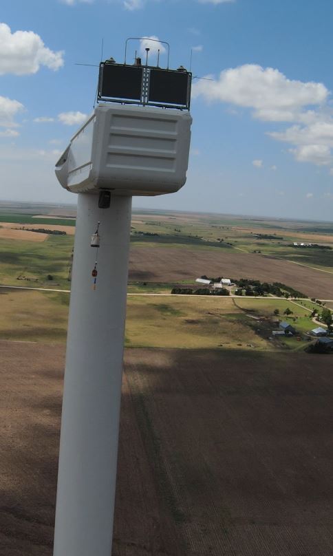 Tandem tool in use in wind mill