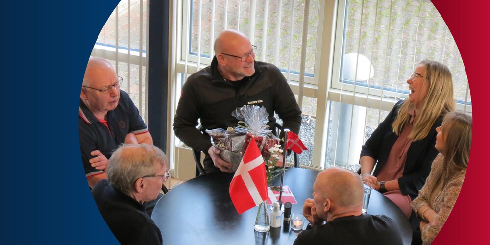 Henrik Sørensen fejrer 25 års jubilæum hos CERTEX Danmark | © CERTEX Danmark A/S Henrik Sørensen har 25 års jubilæum hos CERTEX Danmark | © CERTEX Danmark A/S