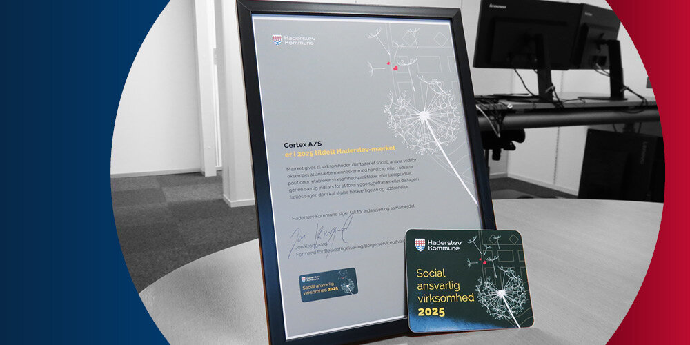 Haderslev prisen 2025 | © CERTEX Danmark A/S