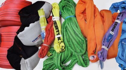 Synthetic lifting slings