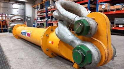 Modulift beam on rental | © CERTEX Danmark A/S