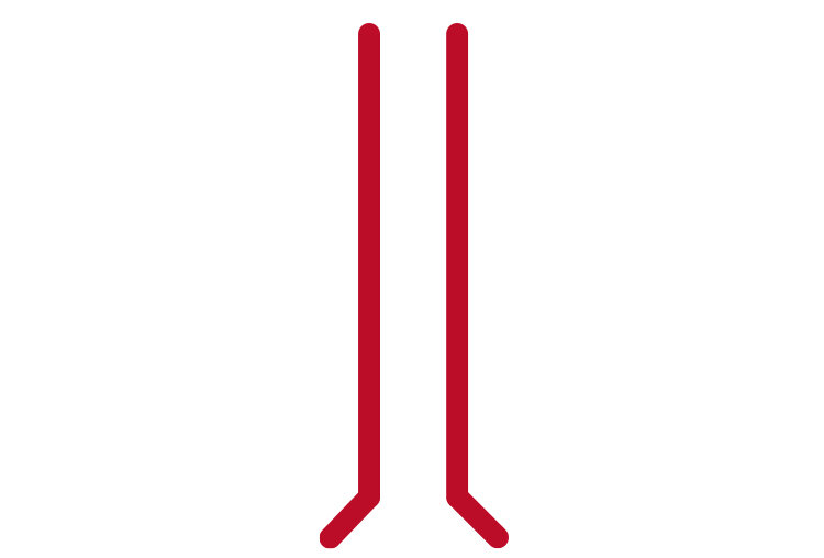 Jib crane column height icon